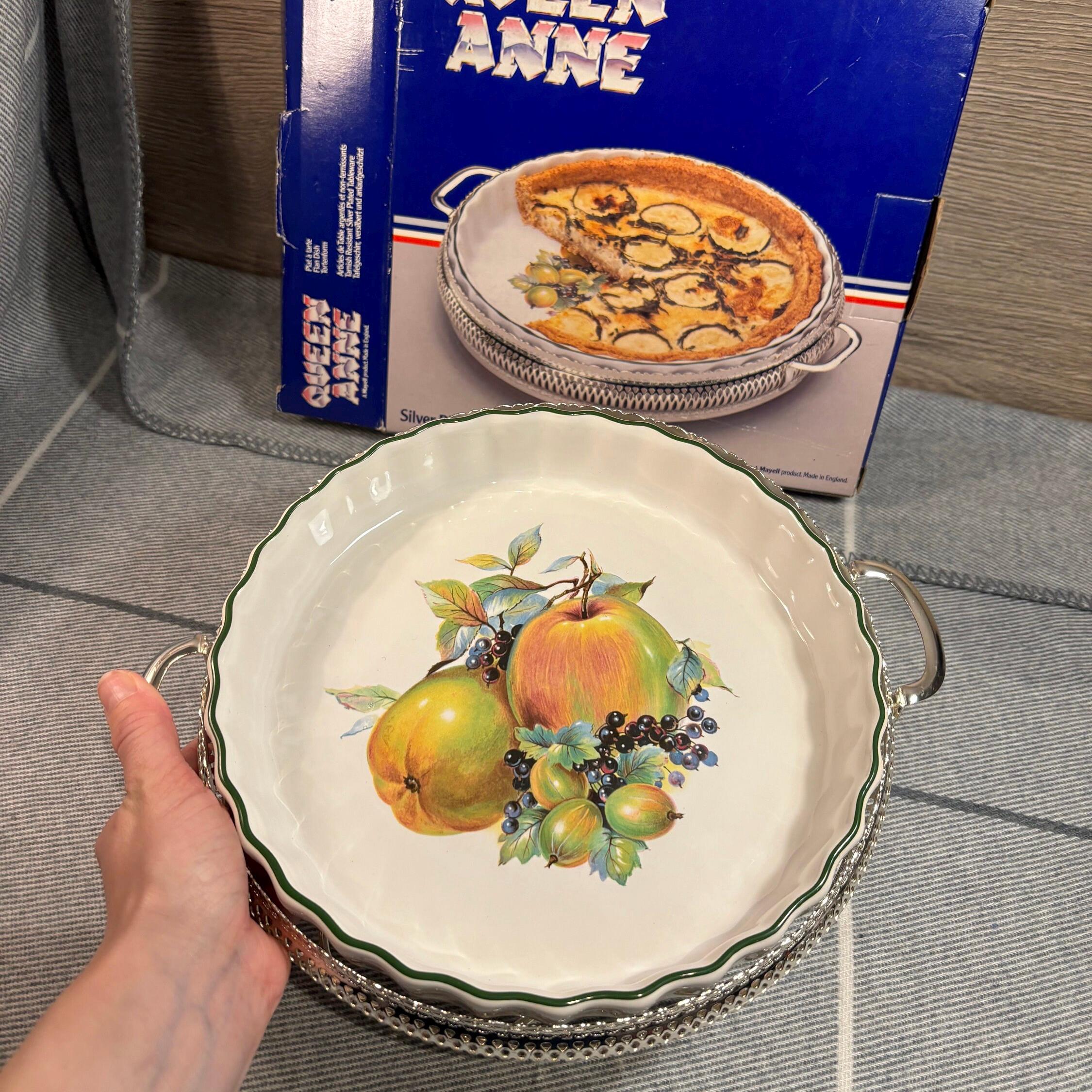 英国】バターディッシュ/キャビアサーバー ロールトップ ステンレス