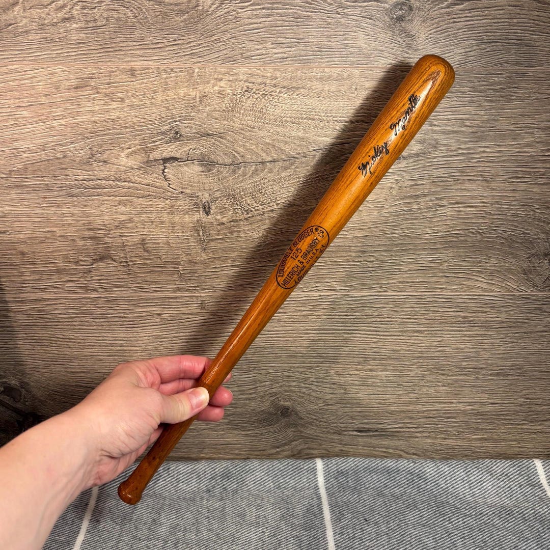 Baseballschläger Louisville Slugger Hillerich Bradsby 125LL PAL Police Athletic