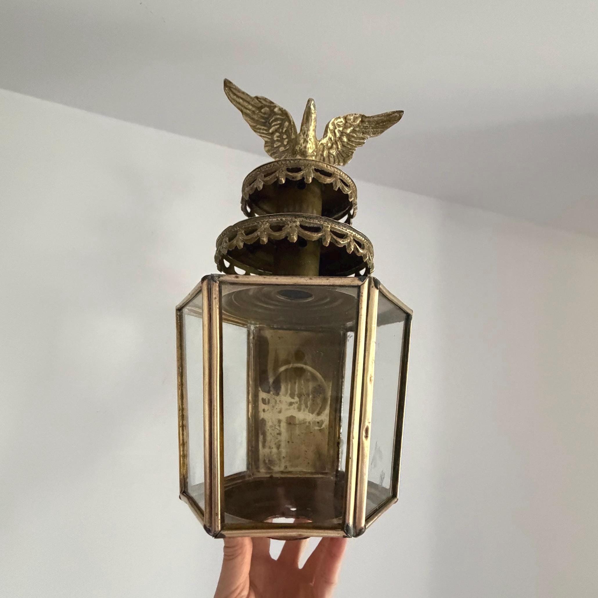 Vintage Eagle Light Fixture - Etsy