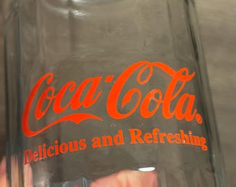 ヴィンテージ 1992 コカ・コーラ 美味しく爽やかなガラス製ストロー