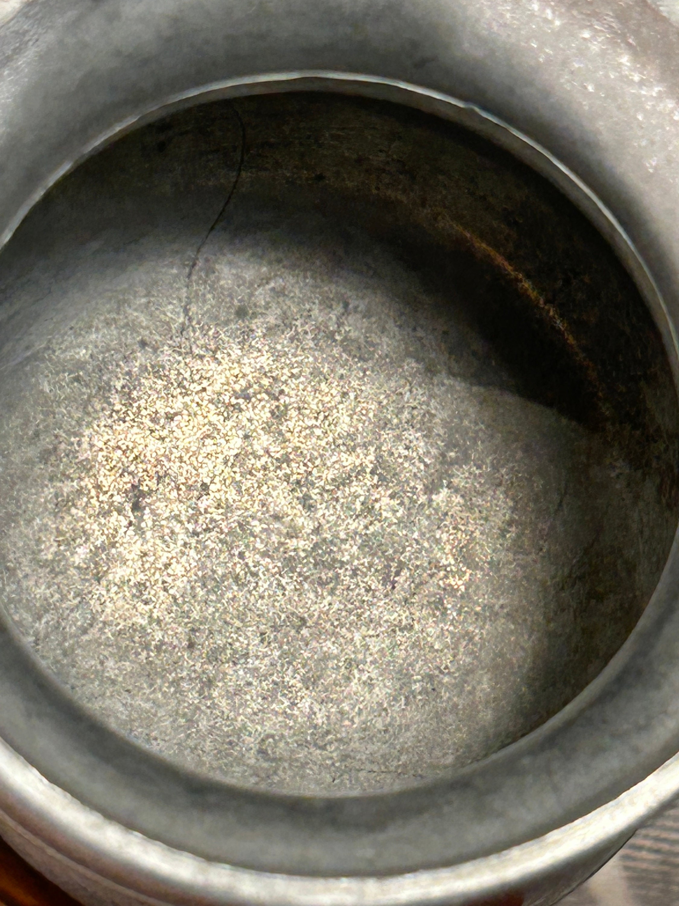 ヴィンテージシルバートーンのドイツ製コレクターズピューター製