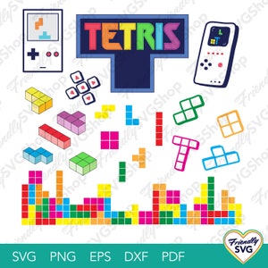 Retro videogamepictogrammen vectorkunstwerk