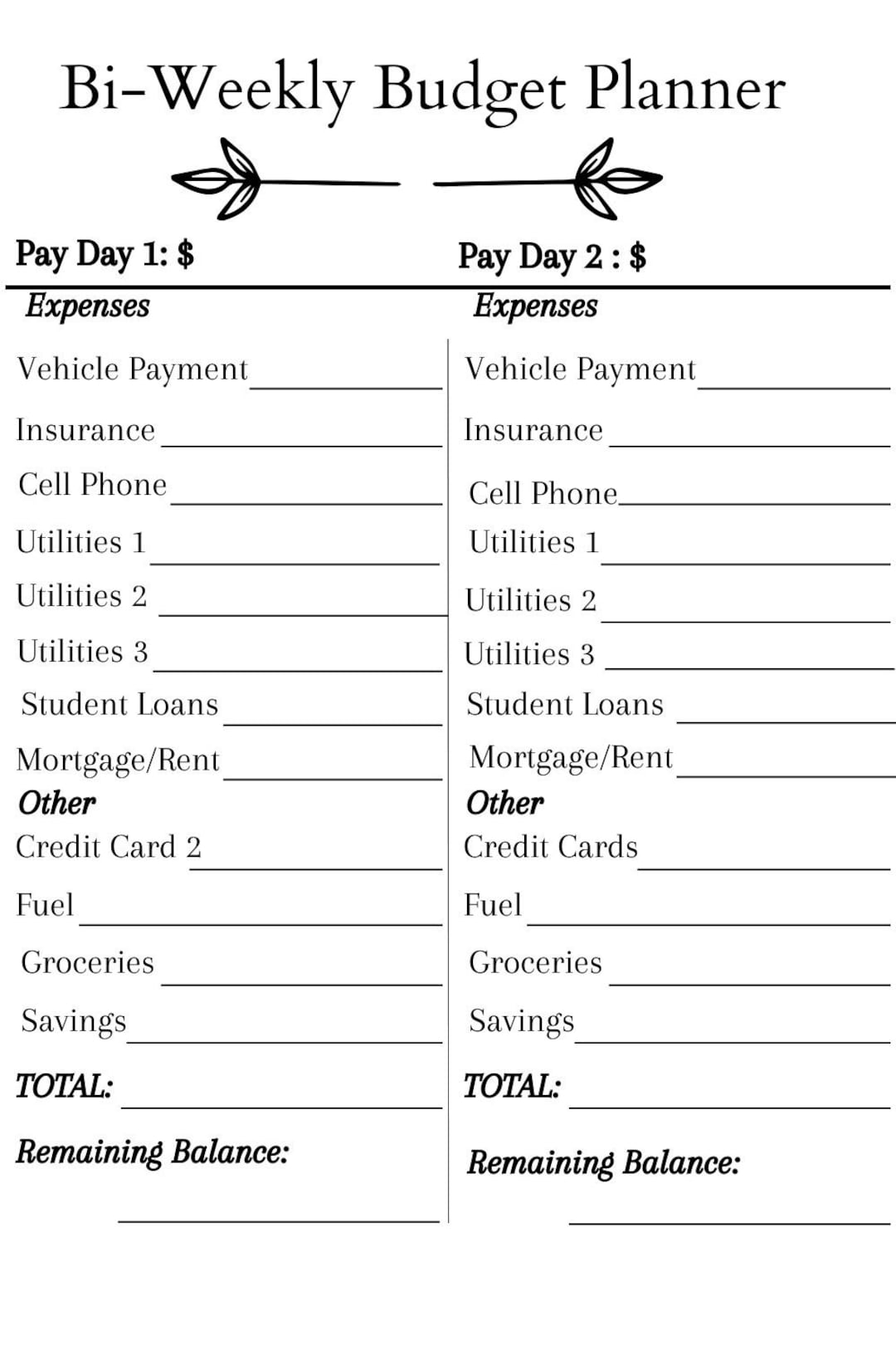 bi-weekly-budget-planner-pdf-instant-downlaod-etsy