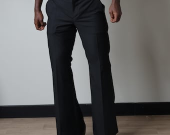 Men’s flare Pants,Stylish Trousers ,Men bell bottom fit,trendy cool men trousers,Men&#39;s relaxed vintage, disco pants,flared flares,70s pants