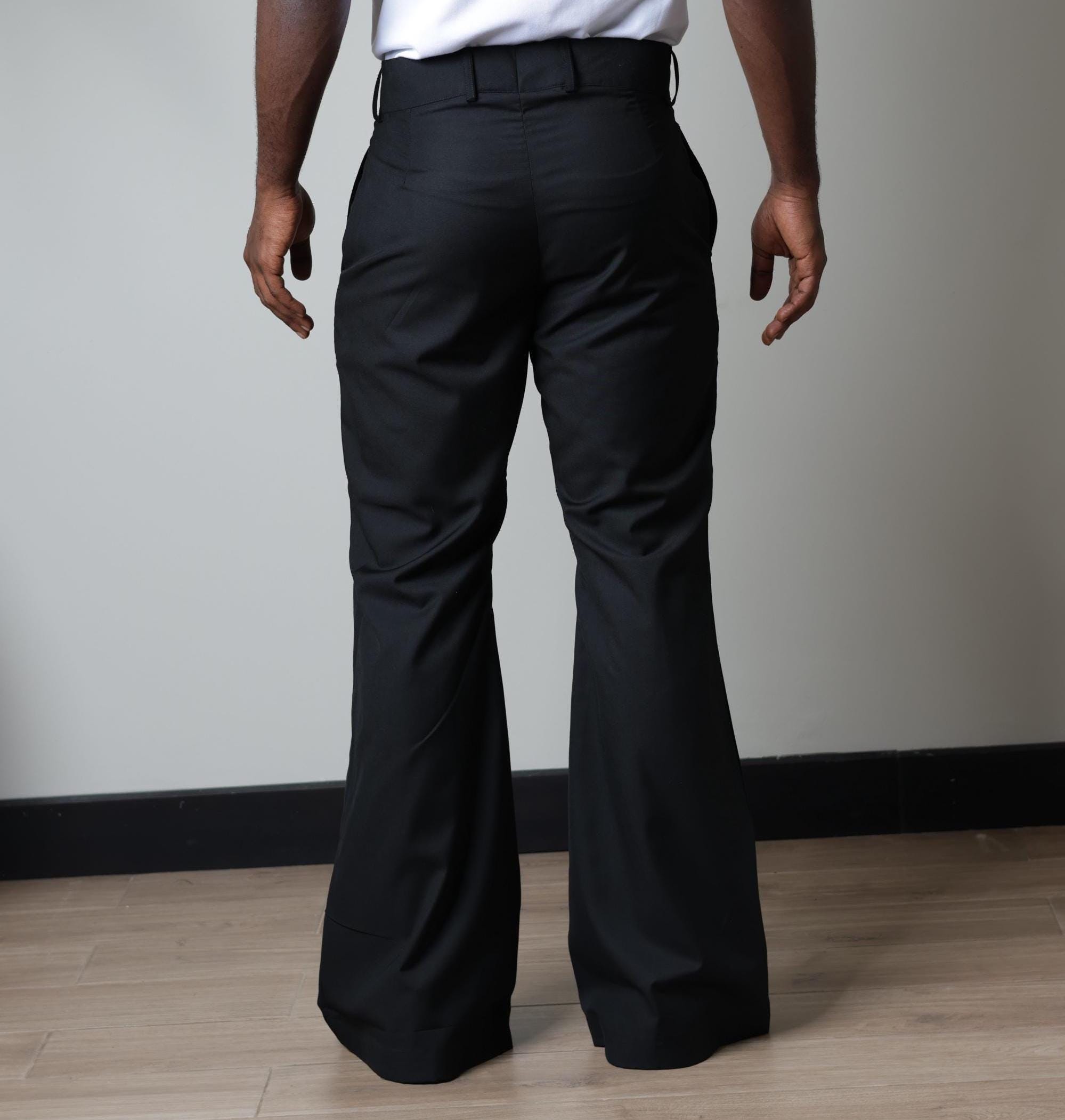 パンツ 90s vintage slacks flare mat black 90s vintage slacks flare mat black メンズ