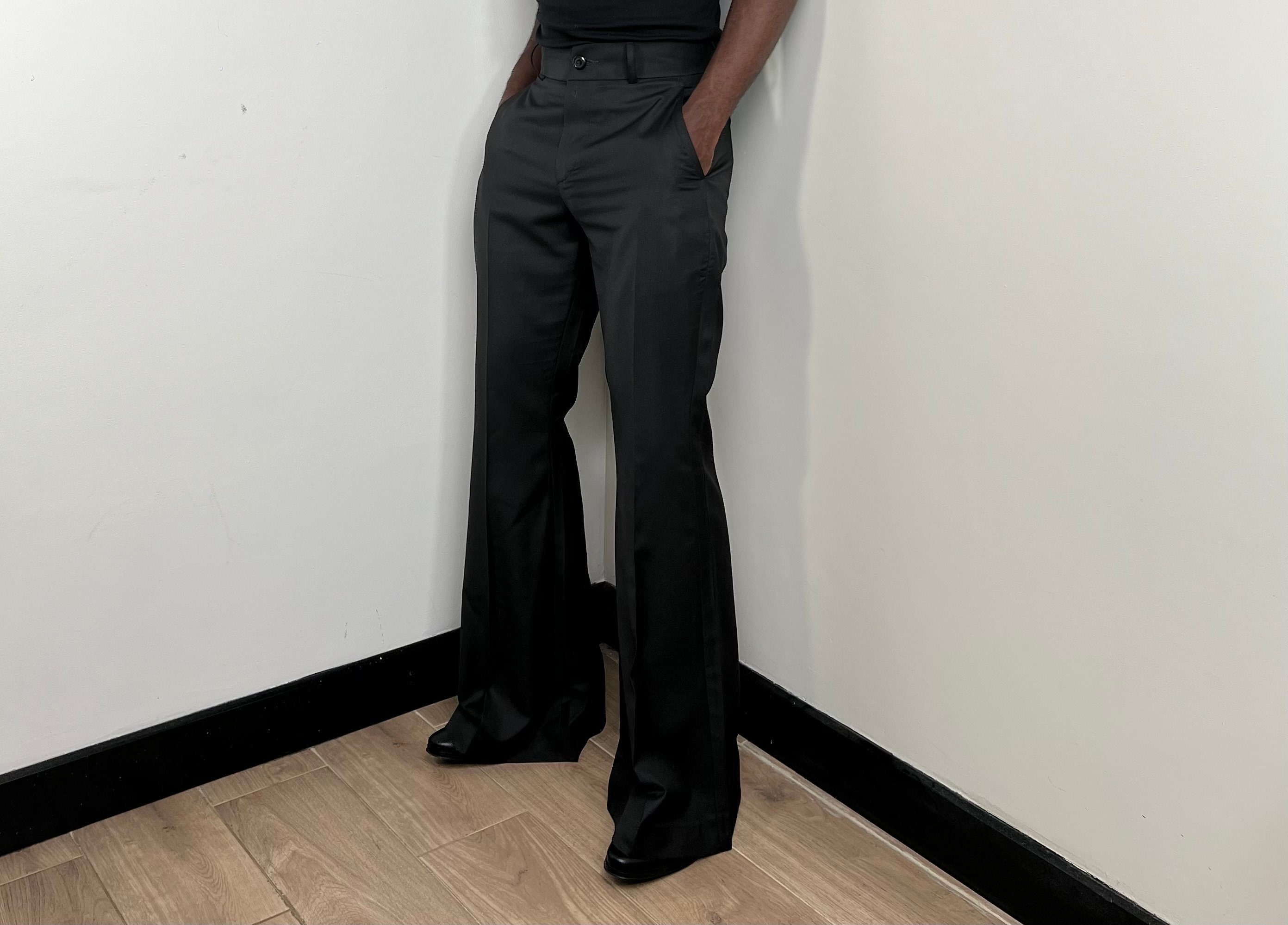 Black Flare Wide Leg Pants / Black Women Pants / Black Flare Pants / Wide  Leg Pants / Black Pants / 35125 -  Sweden