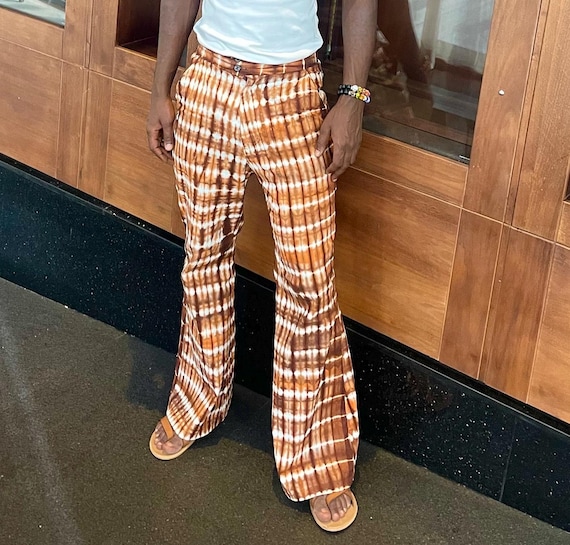 Men's Flare Pants,stylish Trousers ,men Bell Bottom Fit,trendy