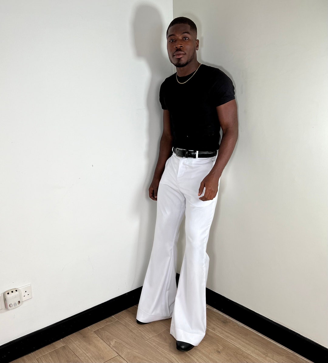 Mens Flare Pants,stylish Trousers ,men Bell Bottom Fit,trendy Cool Men Trousers,men's Relaxed Vintage, Disco Pants,flared Flares,70s Pants - Etsy Mens Flare Pants,stylish Trousers ,men Bell Bottom Fit,trendy Cool Men Trousers,men's Relaxed Vintage, Disco Pants,flared Flares,70s Pants - Etsy