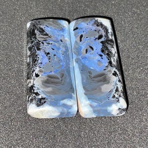 42 Carat Natural Australian Opal Pair From Lightning Ridge