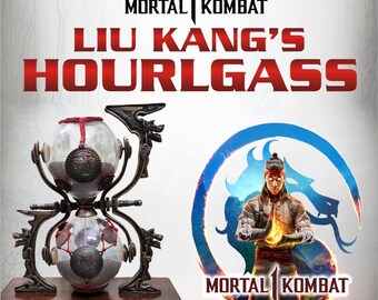 Mortal Kombat 1 (MK1) Liu Kang's Hourglass - Limited Edition | Best Gift For Gamers & Collectors