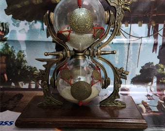 Mortal Kombat Liu Kang Hourglass Replica – MK1 Gaming Collectible Decor