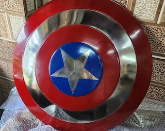 Captain America Shield Replica: Avengers Prop, 22 Inches.
