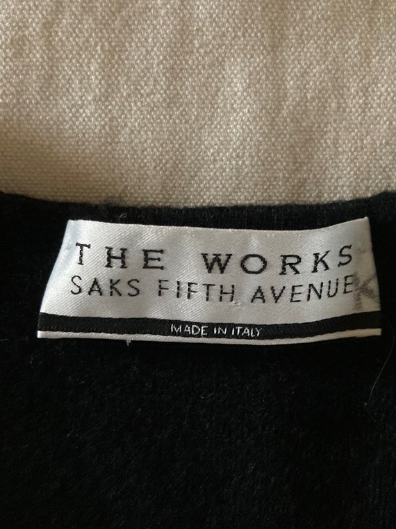 vintage saks fifth avenue wool mini dress! - image 4