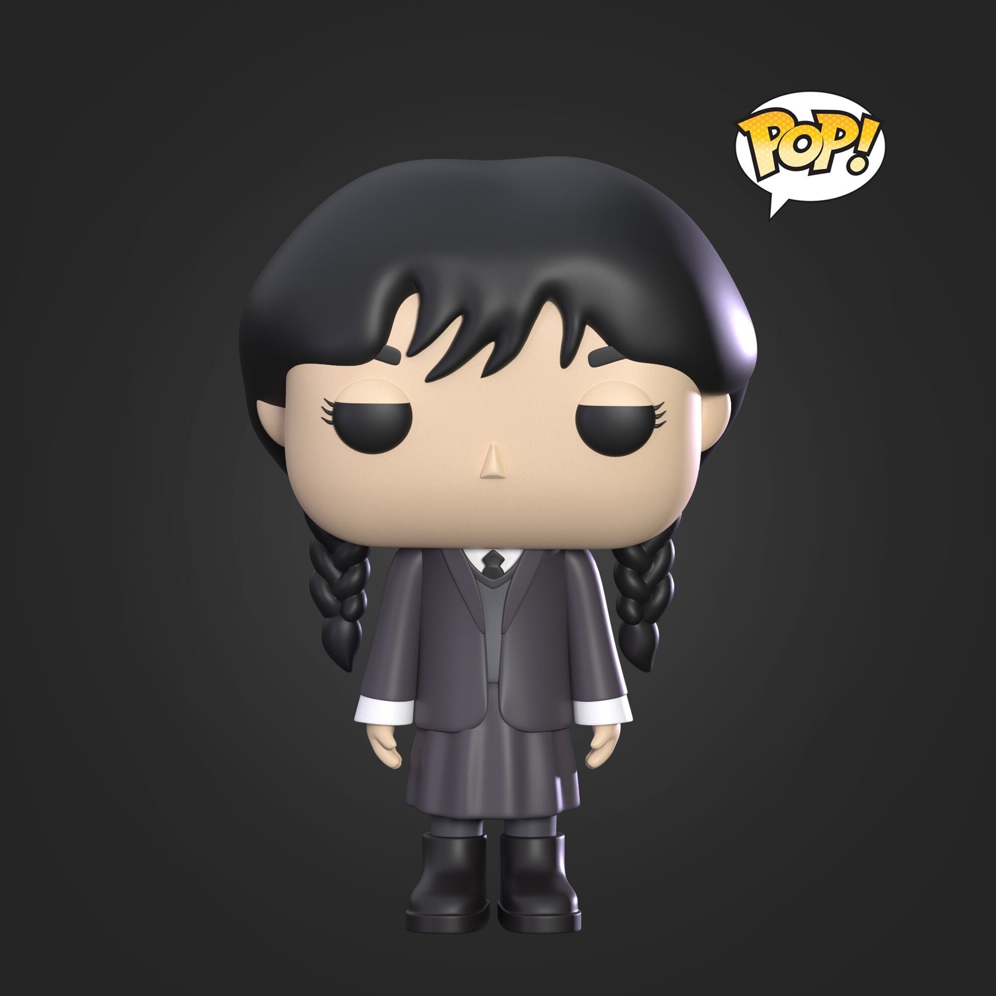 Wednesday Figurine Wednesday Addams Larch Wednesday Addams Iurch Funko Pop  Funko Pop Vinyl Figure 10cm No. 815 – the best products in the Joom Geek  online store