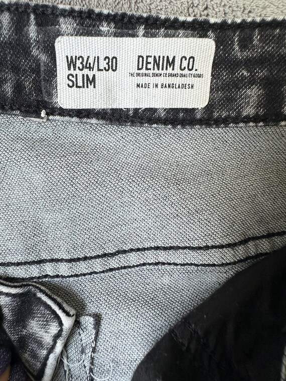 Men's  Slim Jeans Men's Distressed Denim Pants Bl… - image 8