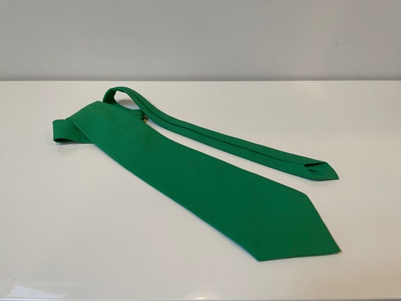 Green Vintage Tie for Men Groom Cotton Ties Boho … - image 1