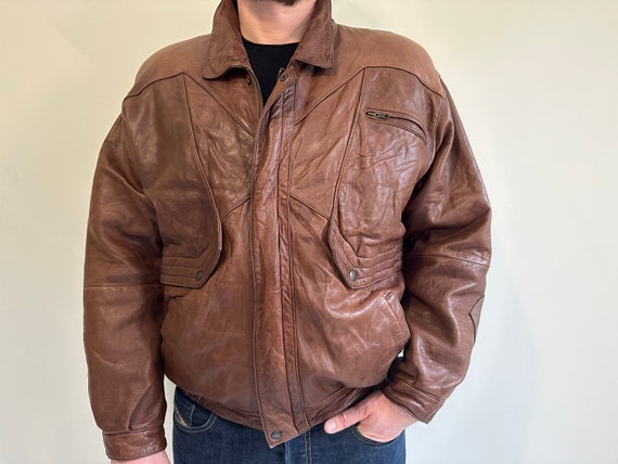 80s 90s LUAU Single Leather Jacket 短丈 80s 90s LUAU Single Leather Jacket 短丈 - メルカリ