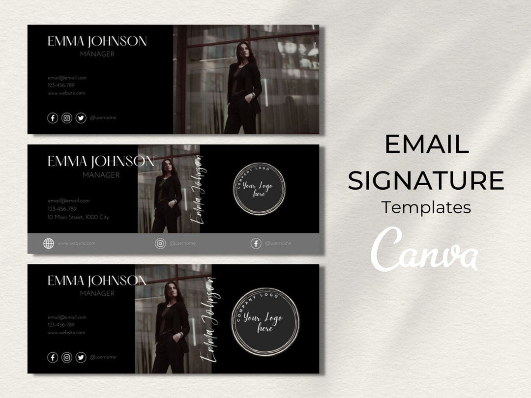 Gmail Signature Template Email Signature Template Email Etsy Gmail Signature Template Email Signature Template Email Etsy