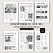 Bakery Newspaper Canva Template | Small Business Newsletter | Editable ...