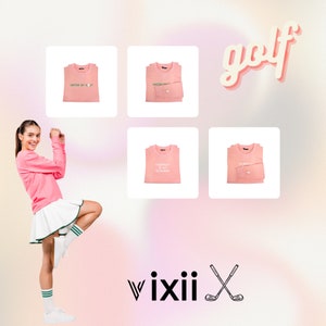 VIXII SPORTS Golf Sweatshirt Golf Tops Outfit Clothes