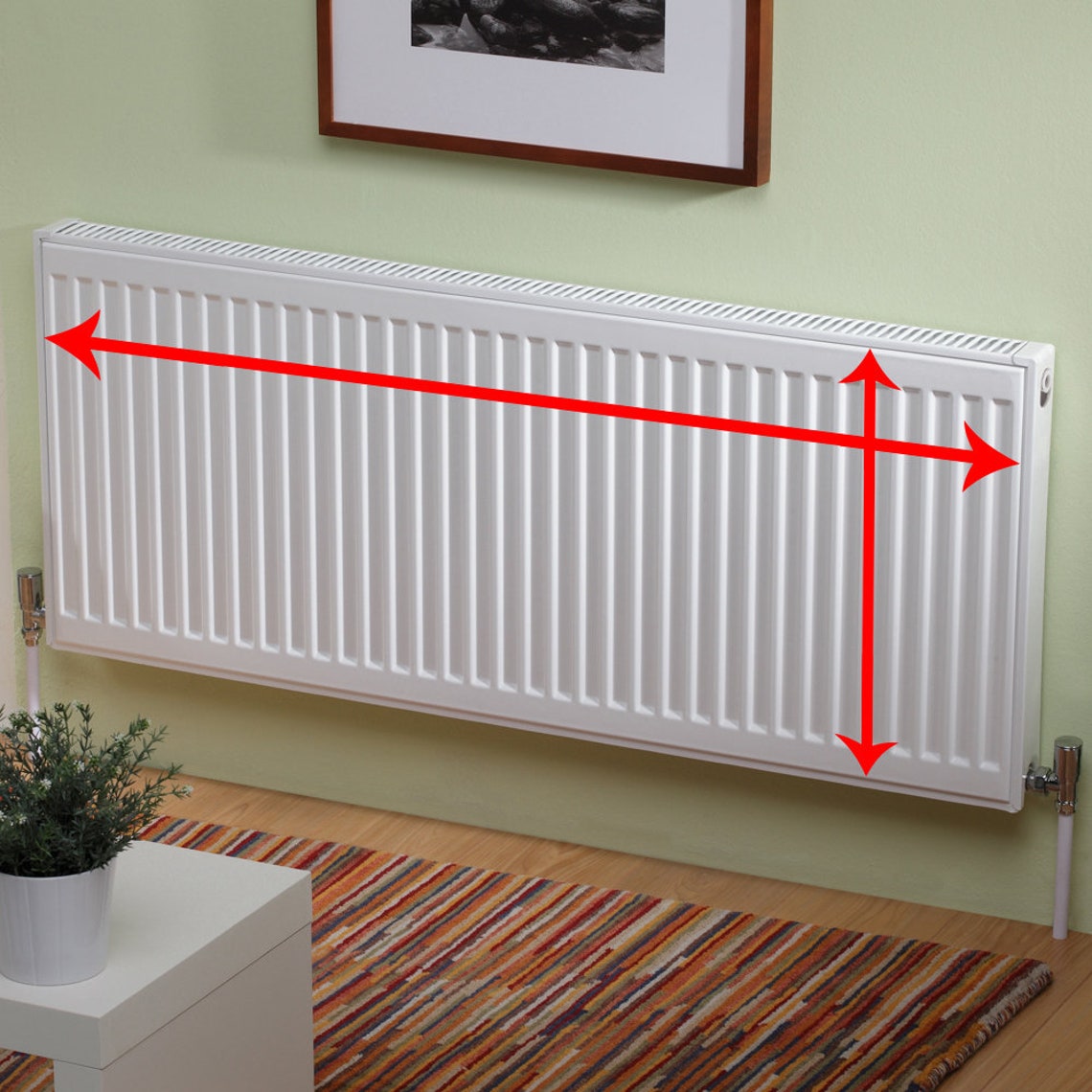 Radwraps Magnetic Radiator Cover - Sustainable Cork Design - Etsy UK