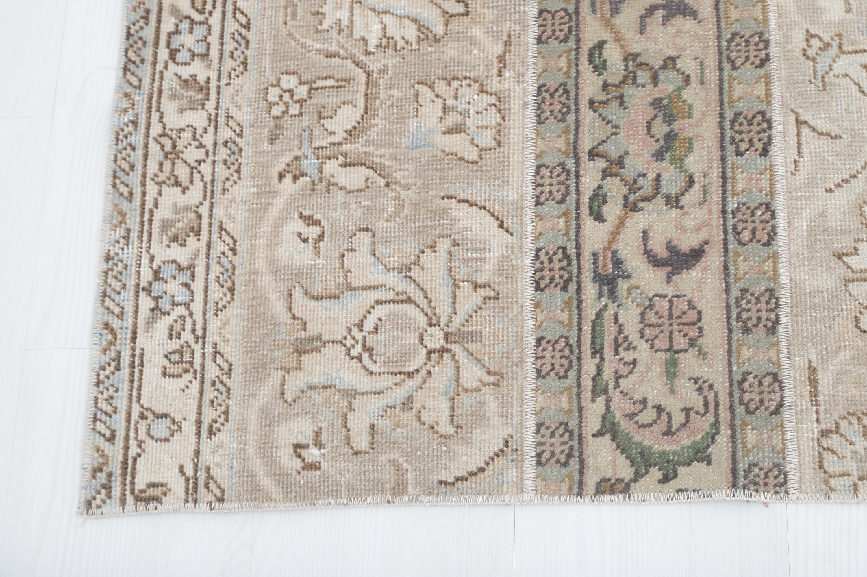 あき 3x6 Rug, Vintage Small Rug, Bohemian Rug, Old Small Rug