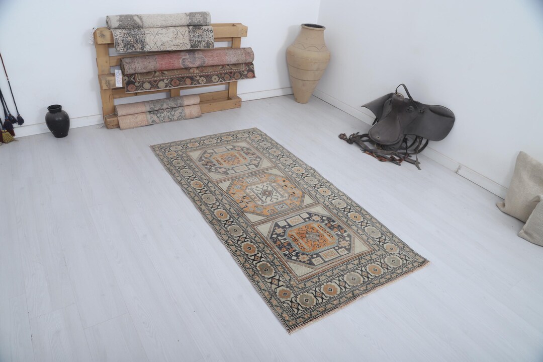 Soft Rug 3x6, Natural Rug 3x6, Muted Colors Rug, 3x6 Neutral Rug ...