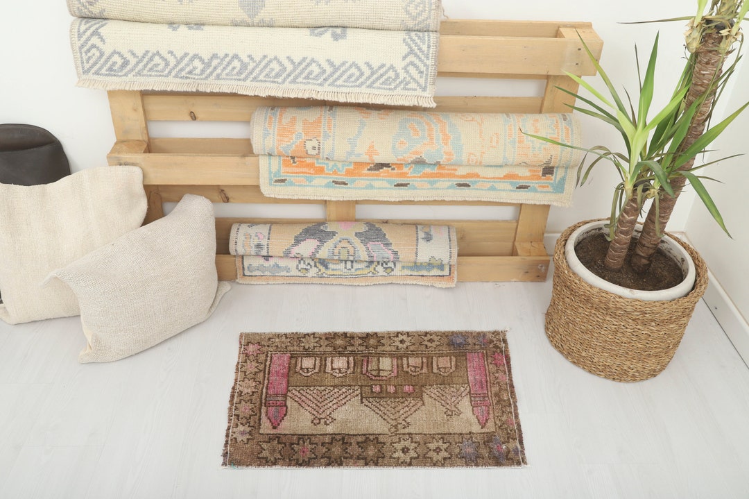 Door Mat Vintage 2x2 Handmade Rug Door Mat Turkish Door Mat - Etsy