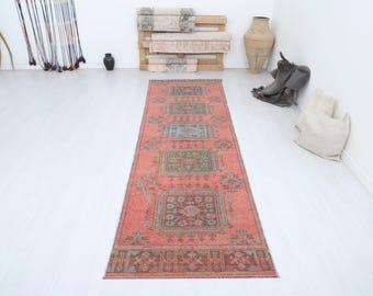 Türkischer Oushak Läufer: 3x30 Kelim Teppich für die Küche
