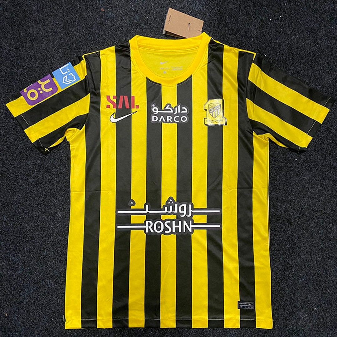 2223 Ittihad Club Home Football Shirt Player Soccer Jersey/ Etsy