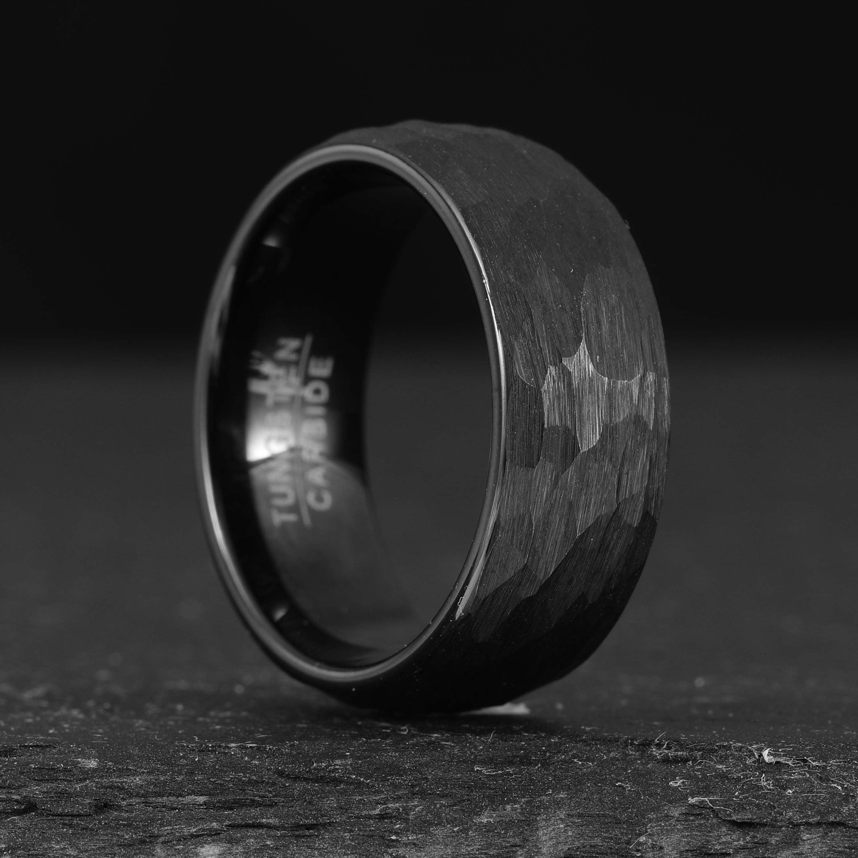 Anillo de wolframio Etsy Espana