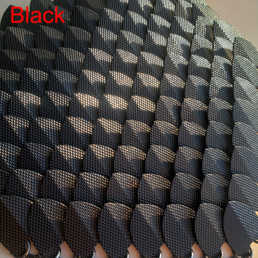 100 Large Black Alloy Dragon Scales Scalemail Bulk Supplier Dragon