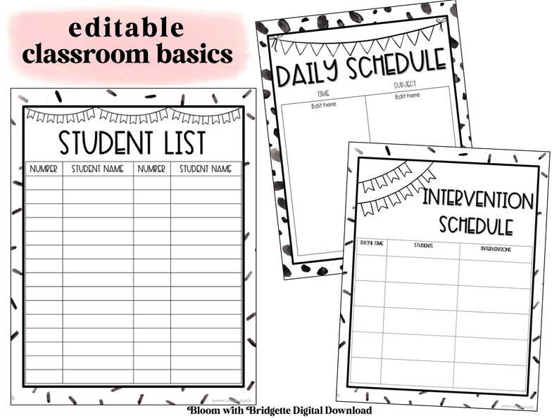 Editable Substitute Binder, Daily Subbing, Maternity Leave Binder, Long Term Substitute Binder, Classroom Management Printable image 5
