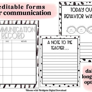 Editable Substitute Binder, Daily Subbing, Maternity Leave Binder, Long Term Substitute Binder, Classroom Management Printable image 9
