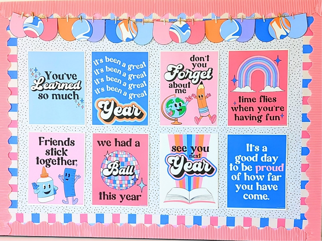 retro-end-of-year-classroom-posters-easy-bulletin-board-display