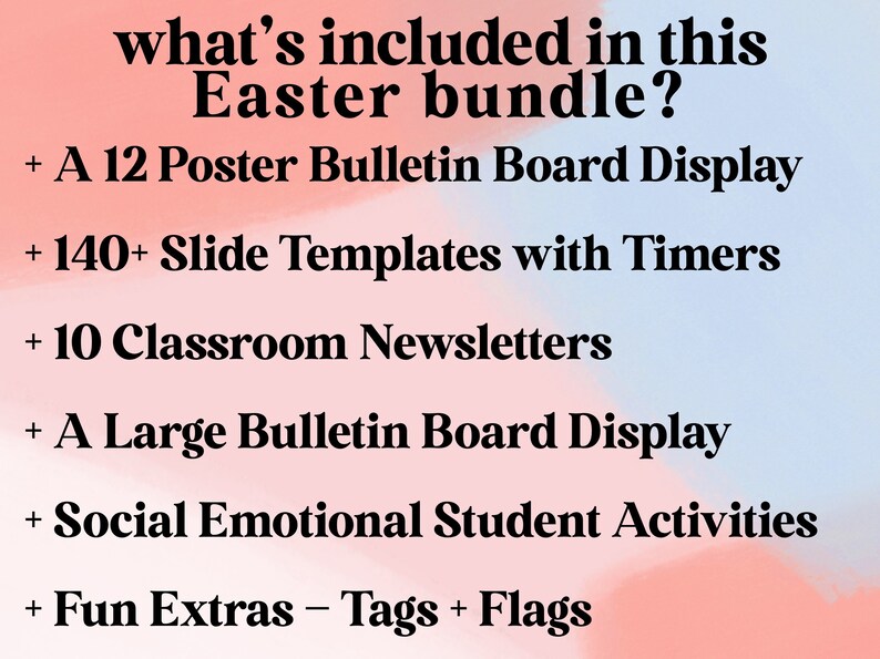 Retro Easter Classroom Decor Bundle, Editable Slides, Bulletin Board ...