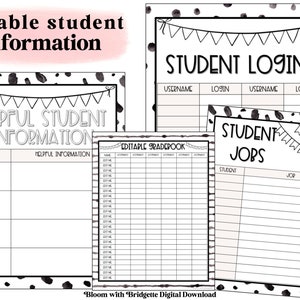 Editable Substitute Binder, Daily Subbing, Maternity Leave Binder, Long Term Substitute Binder, Classroom Management Printable image 8