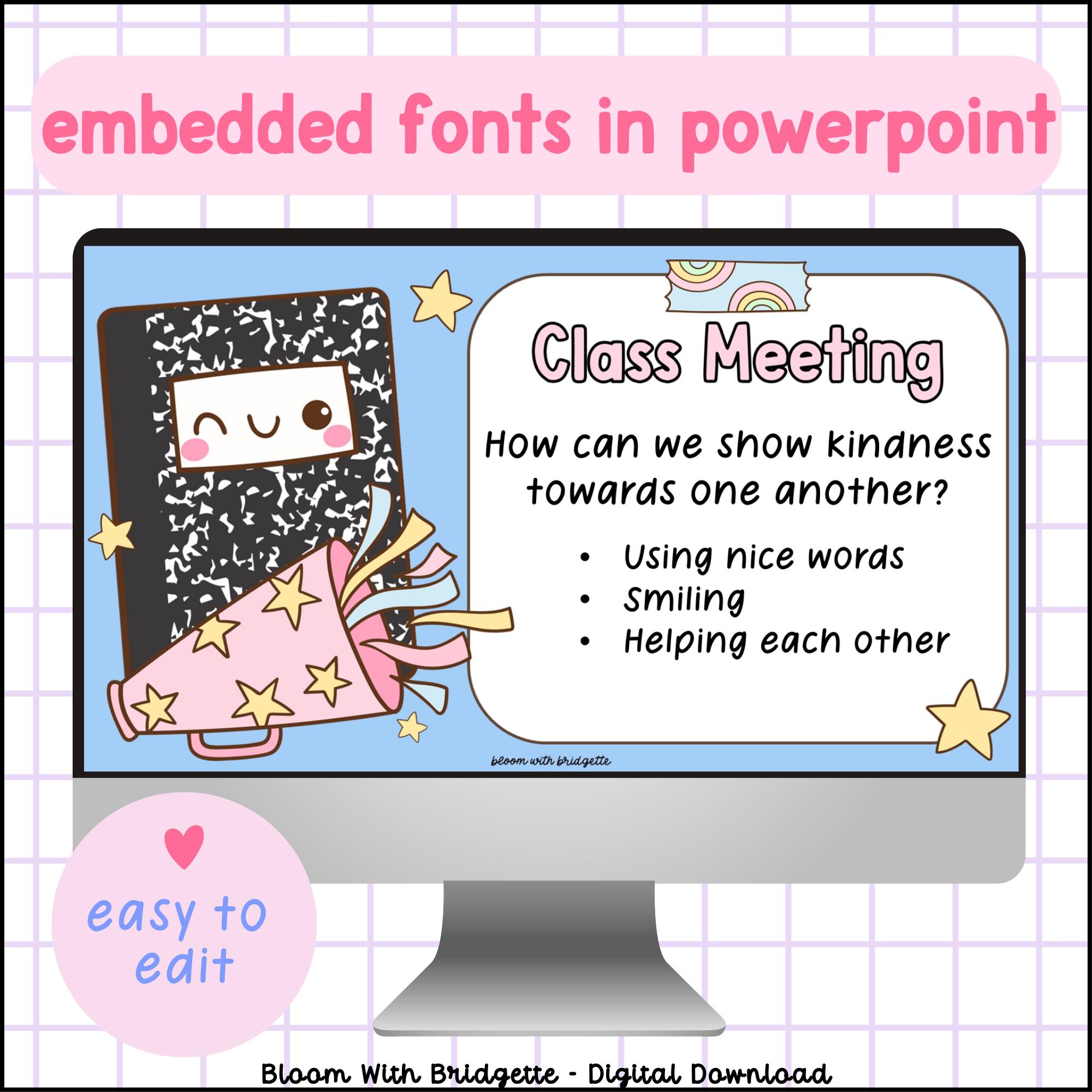 Composition Notebook Classroom Slides: Editable Templates (canva ...