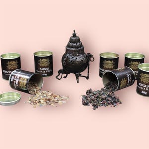 Incense resins 50g packs
