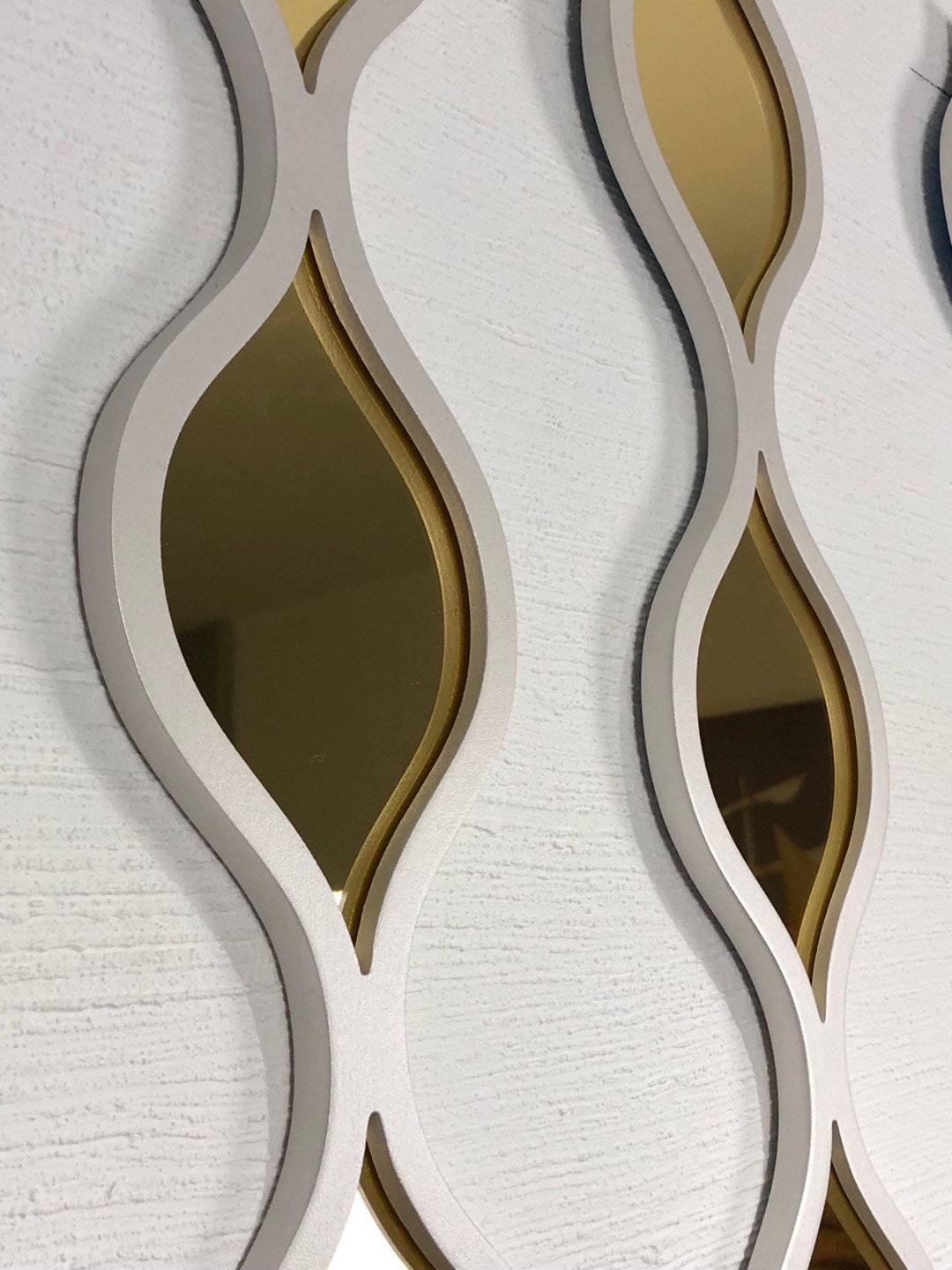 Acrylic Wall Mirror Water Drop Mirror Decorative for Living Etsy