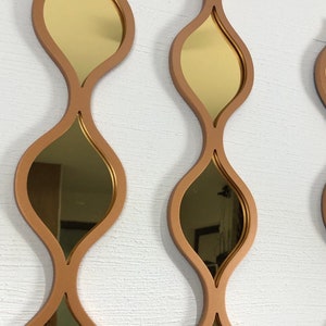 Water drop mirror decorative, acrylic wall mirror, for living room, bedroom 3D mirror, mirror gift, water drop mirror European style