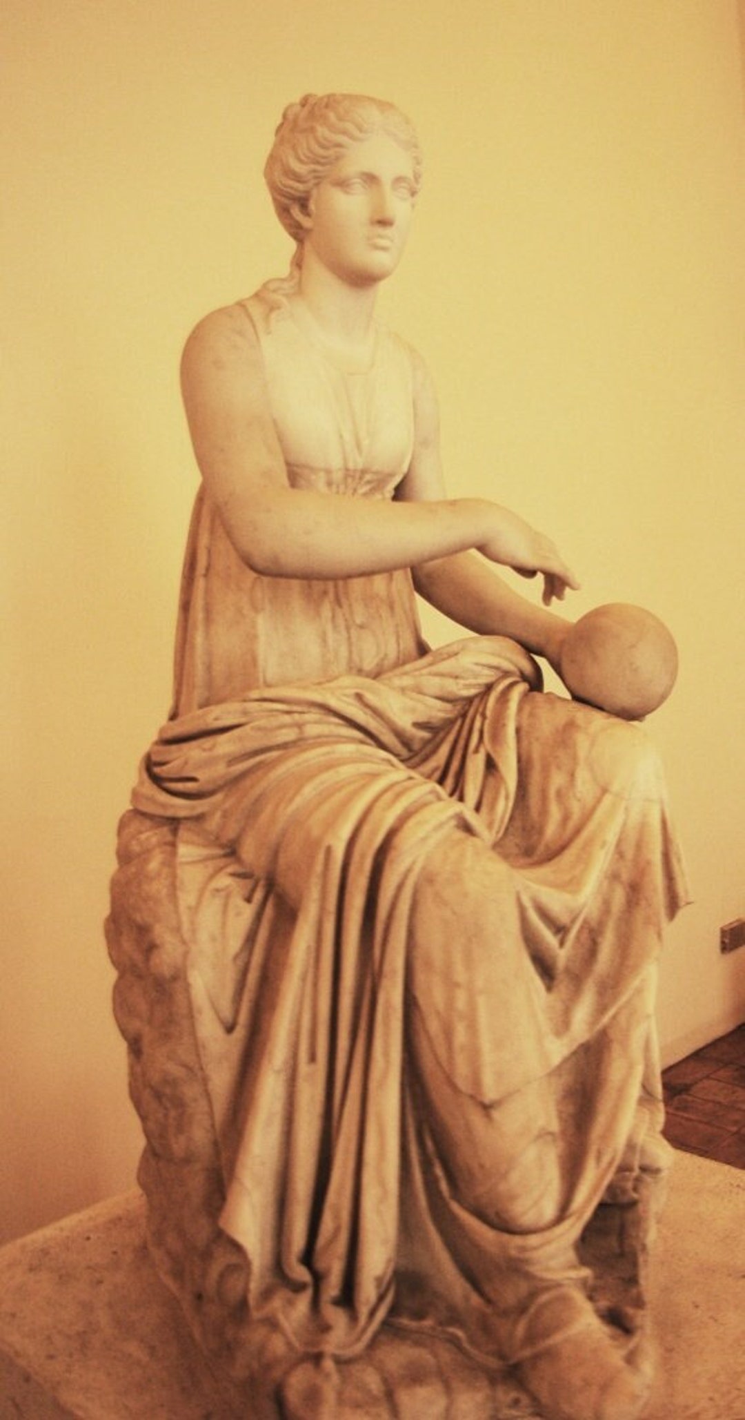 Statue of Urania Greek Marble Sculpture Statue Museum Etsy