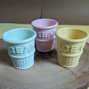 Ice Cream Cone Playdough Pot, Playdough Pot, Playdough Play, Ice cream play