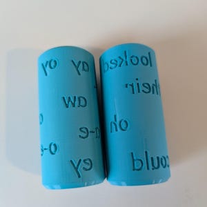 Phonics Learning Pattern Rollers, Playdough Roller, Phase 2,3,4 and 5, Learning Roller, Texture Roller, Playdough, Eco Roller