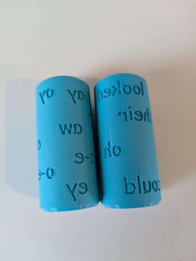Phonics Learning Pattern Rollers, Playdough Roller, Phase 2,3,4 and 5, Learning Roller, Texture Roller, Playdough, Eco Roller