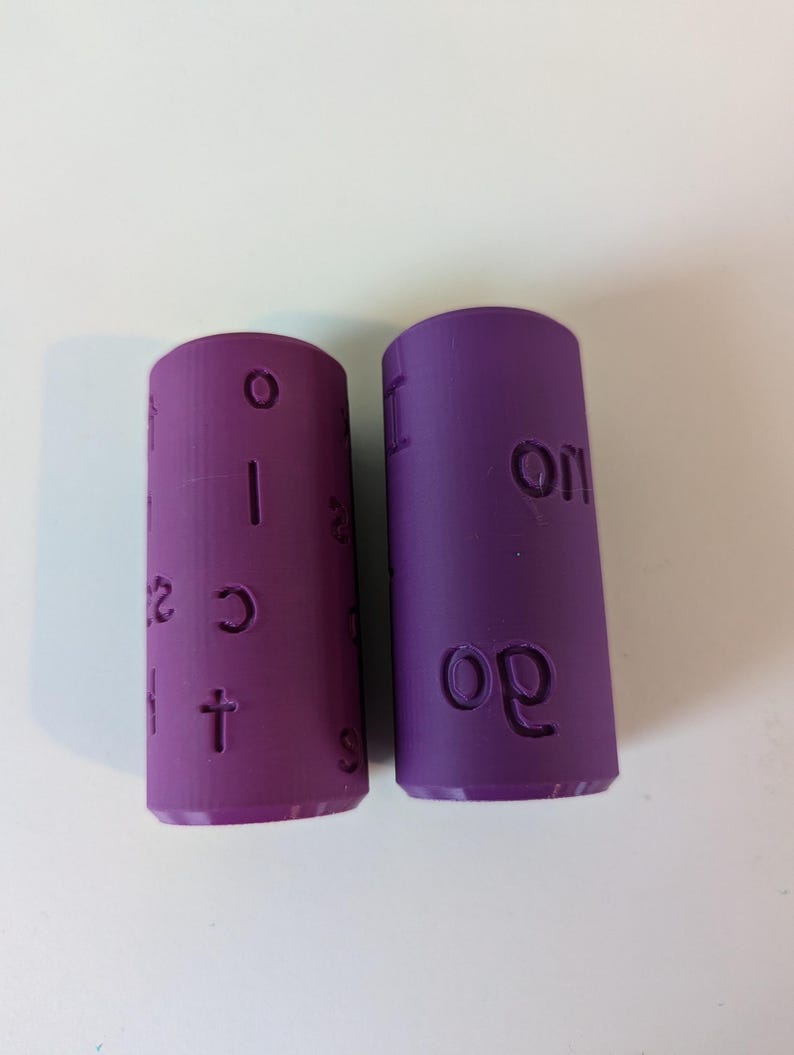 Phonics Learning Pattern Rollers, Playdough Roller, Phase 2,3,4 and 5, Learning Roller, Texture Roller, Playdough, Eco Roller