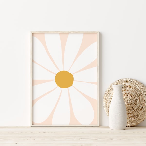 Daisy Print - Etsy