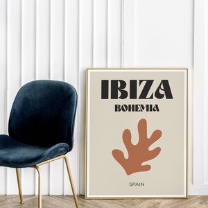 Stampa Ibiza Bohemia // Stampa di viaggio Ibiza, stampa Ibiza, stampa di viaggio boho, stampa di viaggio, poster Ibiza, arte murale stampabile DOWNLOAD DIGITALE immagine 6