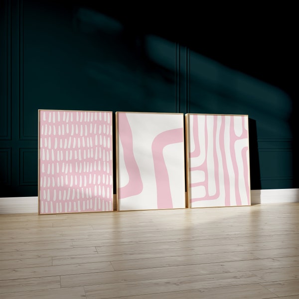 Pink Wall Art - Etsy