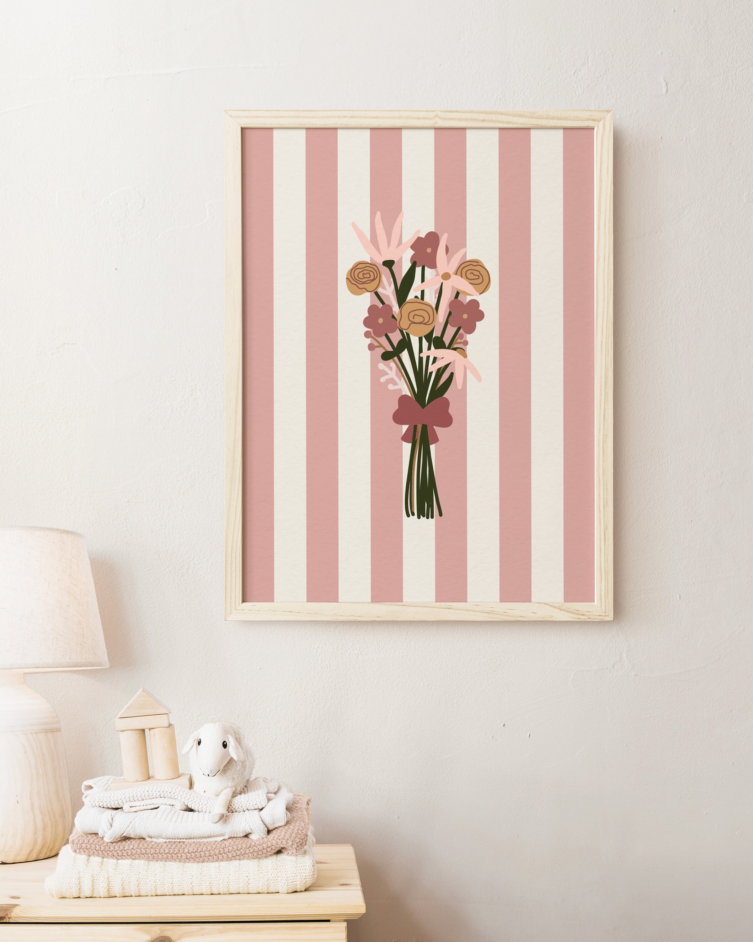 Girls Room Set of 6 Prints / Gallery Wall Print Set, Set of 6 Prints ...
